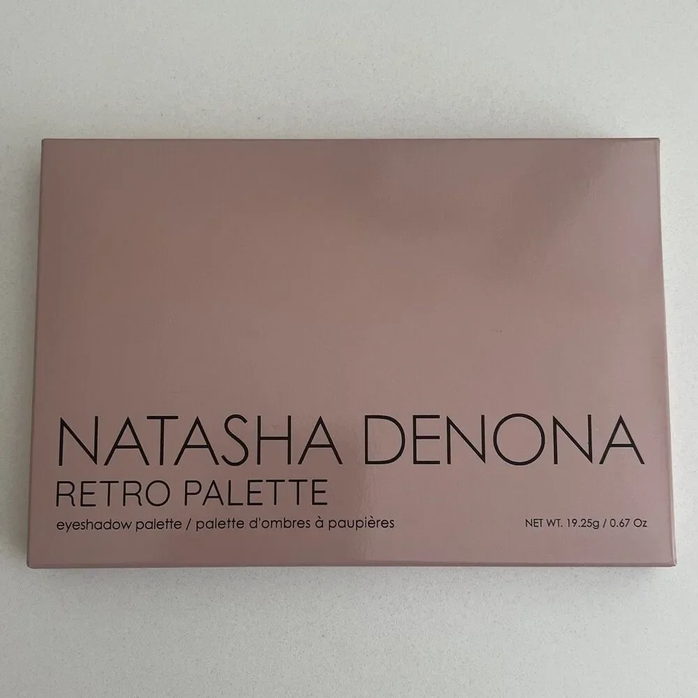 Natasha Denona Retro Eyeshadow Palette 15 Shades Matte MSRP $69  19.25g Italy